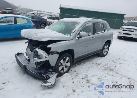2016 Jeep Compass High Altitude Edition from USA, damaged, VIN 1C4NJDEBXGD767717